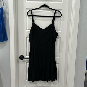 Black summer dress